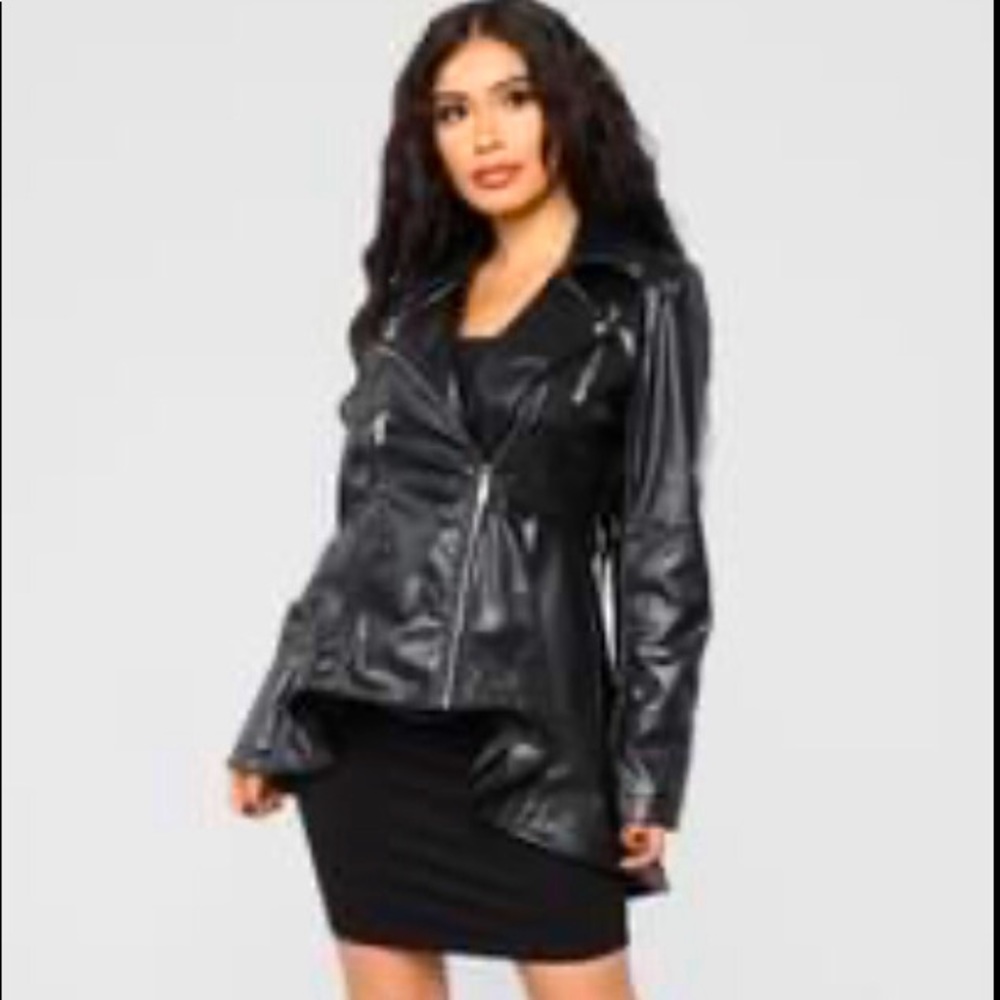Faux leather Jacket